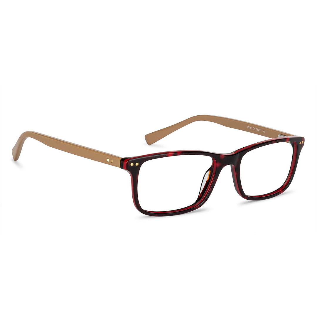 Vincent Chase Online Red Full Rim Rectangle left side